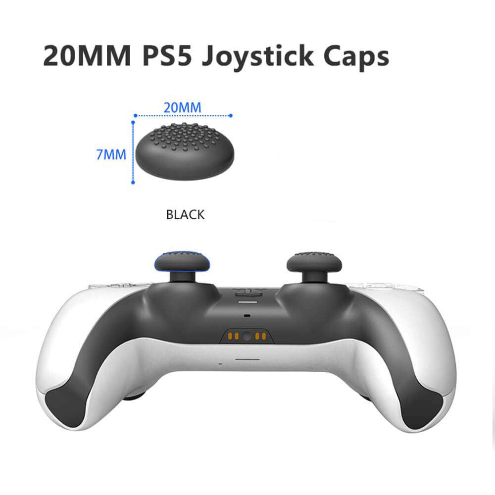 Thumbstick Grips Set for Sony PS4/PS5/Nintendo Switch Pro Controller Joystick Analog Thumb Stick Cap Cover