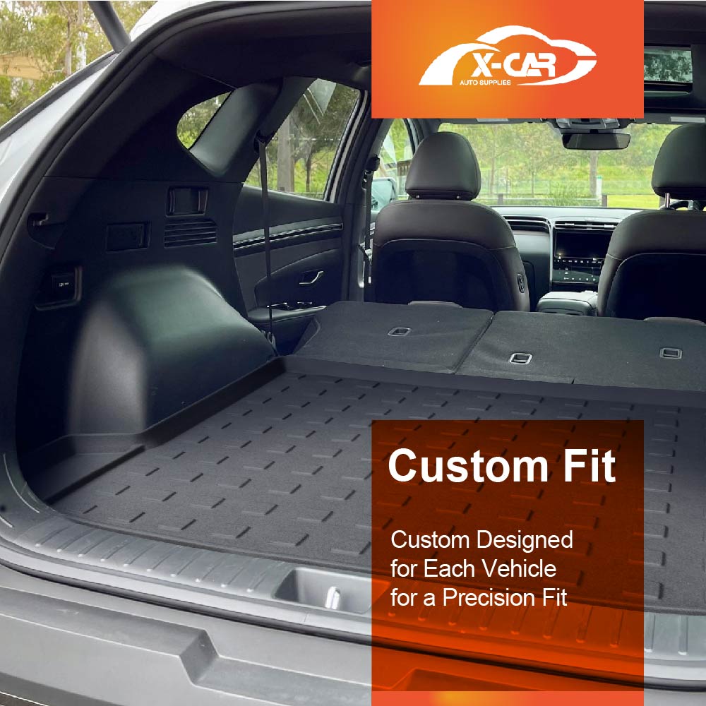 Heavy Duty Cargo Trunk Mat Boot Liner Luggage Tray for Hyundai Tucson 2021-Onwards