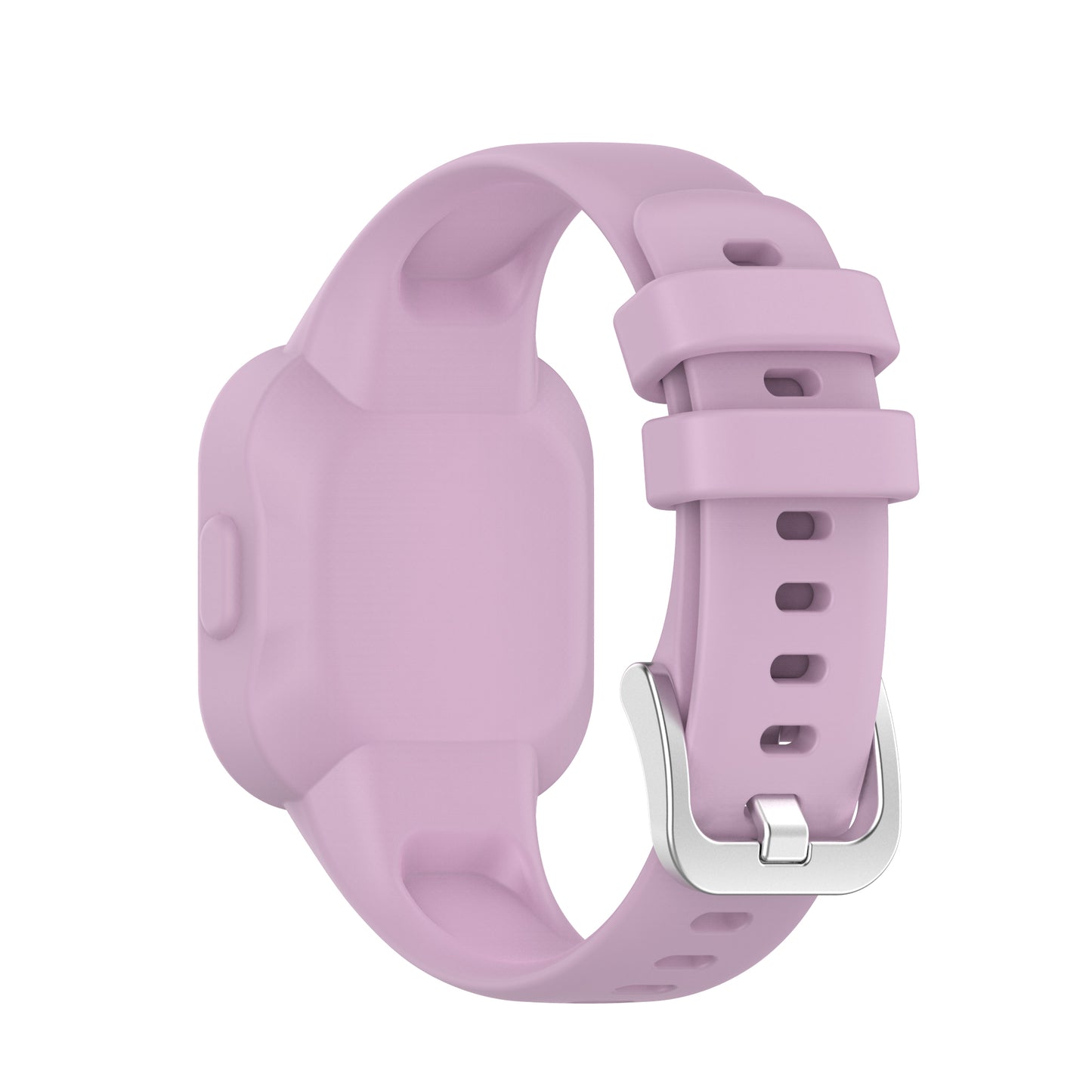 Light Purple Replacement Silicone Wristband Water Resistant Straps for Garmin Fit JR.3/Garmin Vivo Fit JR.3 Fitness Tracker for Kids