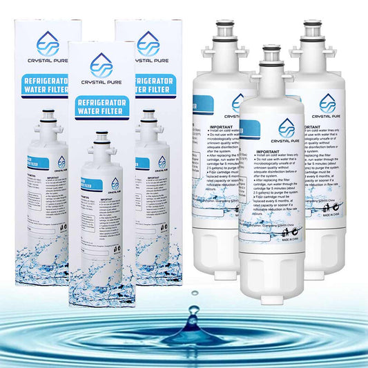 3 Packs Premium LG Replacement Fridge Water Filter LT700P LT-700P ADQ36006101 ADQ36006101-S GF-L613PL