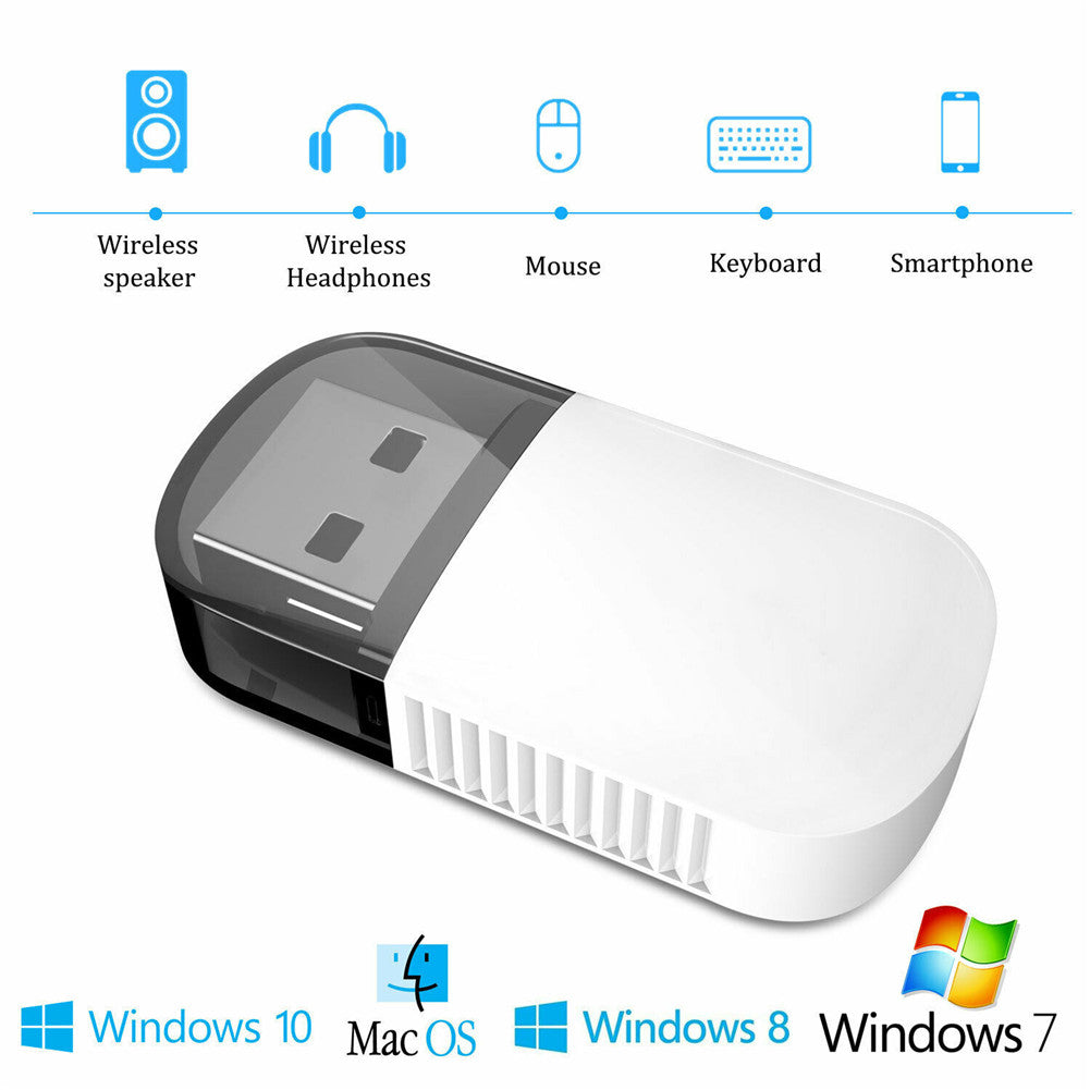 Dual Band Bluetooth 5G Wireless USB WiFi Adapter Dongle for Windows XP 7 8 10 Mac