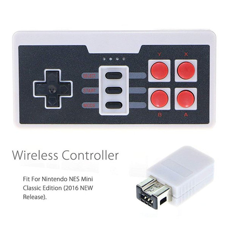 2 of 2.4G Wireless Controllers Gamepads Joypads for Nintendo Mini NES Classic / SNES Mini Console