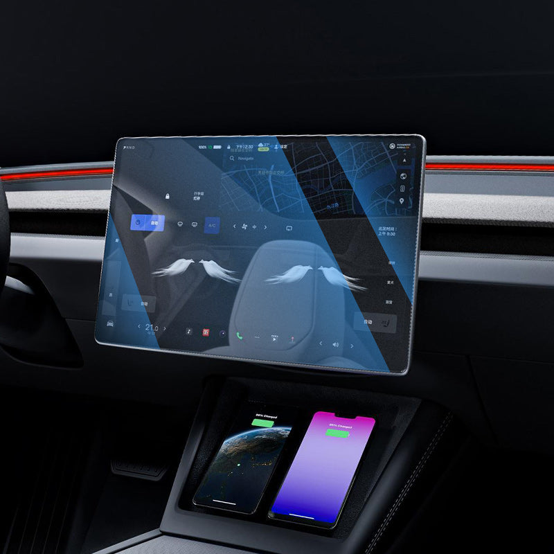 Tesla Model 3 Highland Screen Protector Touchscreen 9H Tempered Glass Anti-Scratch Accessories 2023-2025