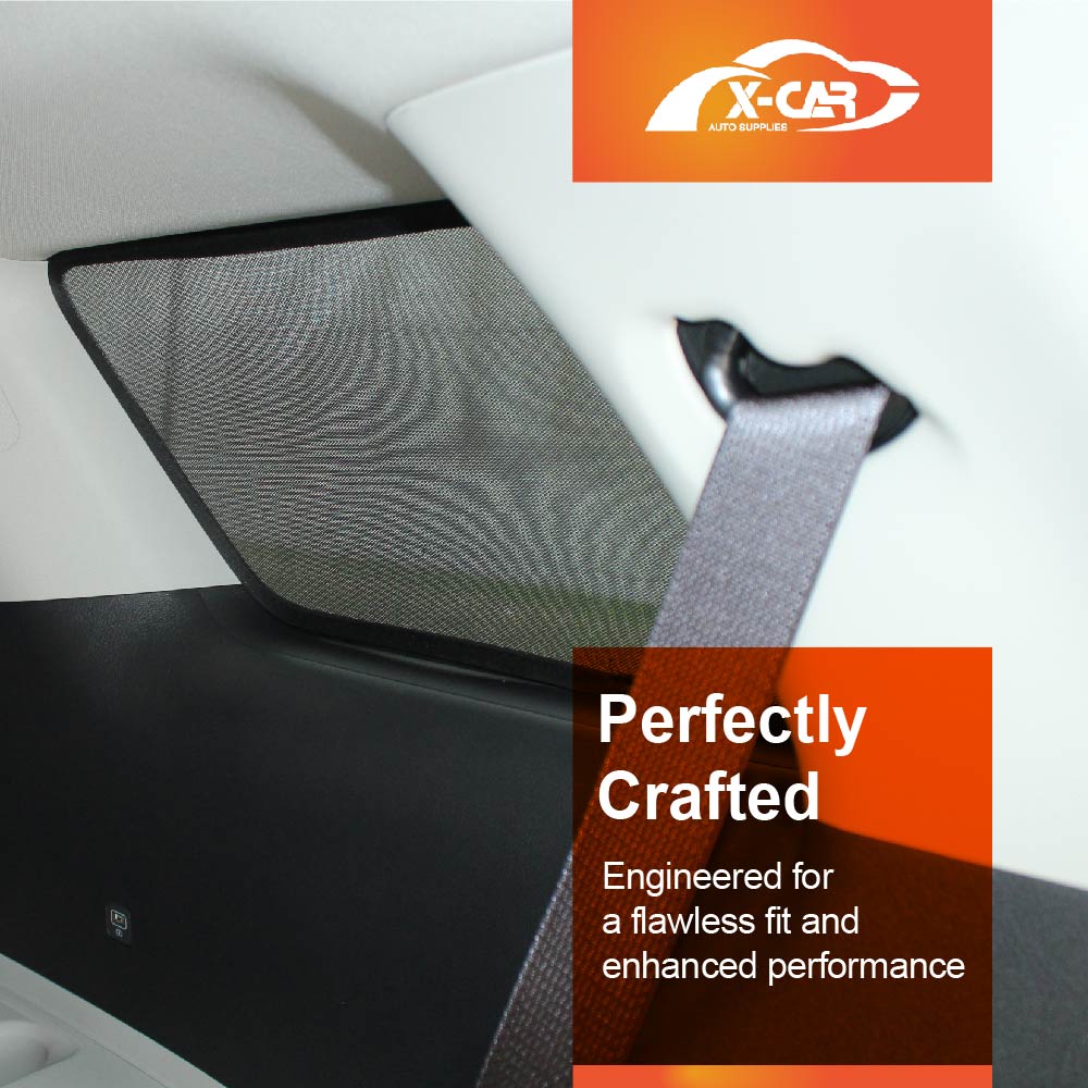 Window Sun Shades for Kia Carnival KA4 Series 2020-2025 Magnetic Car Custom Rear Windscreen Shade Sun Blind Mesh