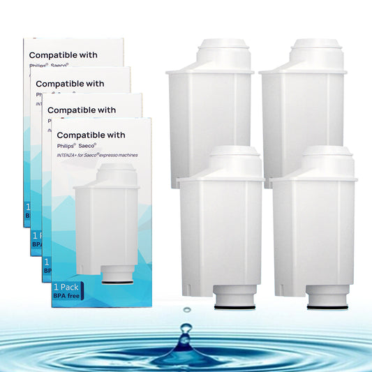 4 Pack Coffee Machine Water Filter for Gaggia Accademia/Anima/Besana/Brera/Cadorna/Carezza/Gran Gaggia/Magenta/Naviglio/New Espresso/Unica