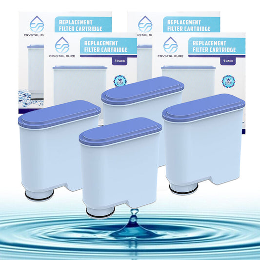 4 Pack Replacement Water Filter Cartridge for Gaggia Babila/Aquaclean Coffee Machine