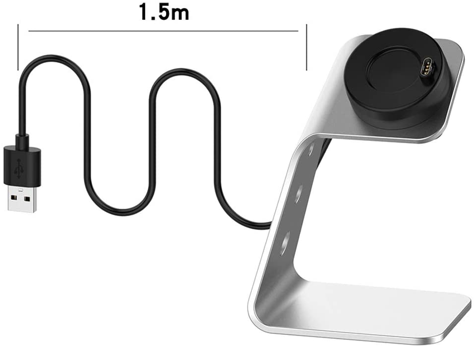 Charger Dock Stand For Garmin Vivoactive 3 4 4S/Fenix 5 5S 5X 6 6S 6X/Quatix 5/Forerunner 935/Approach S60 X10 X40/Vivosport/Vivomove 3 3S LUXE Style