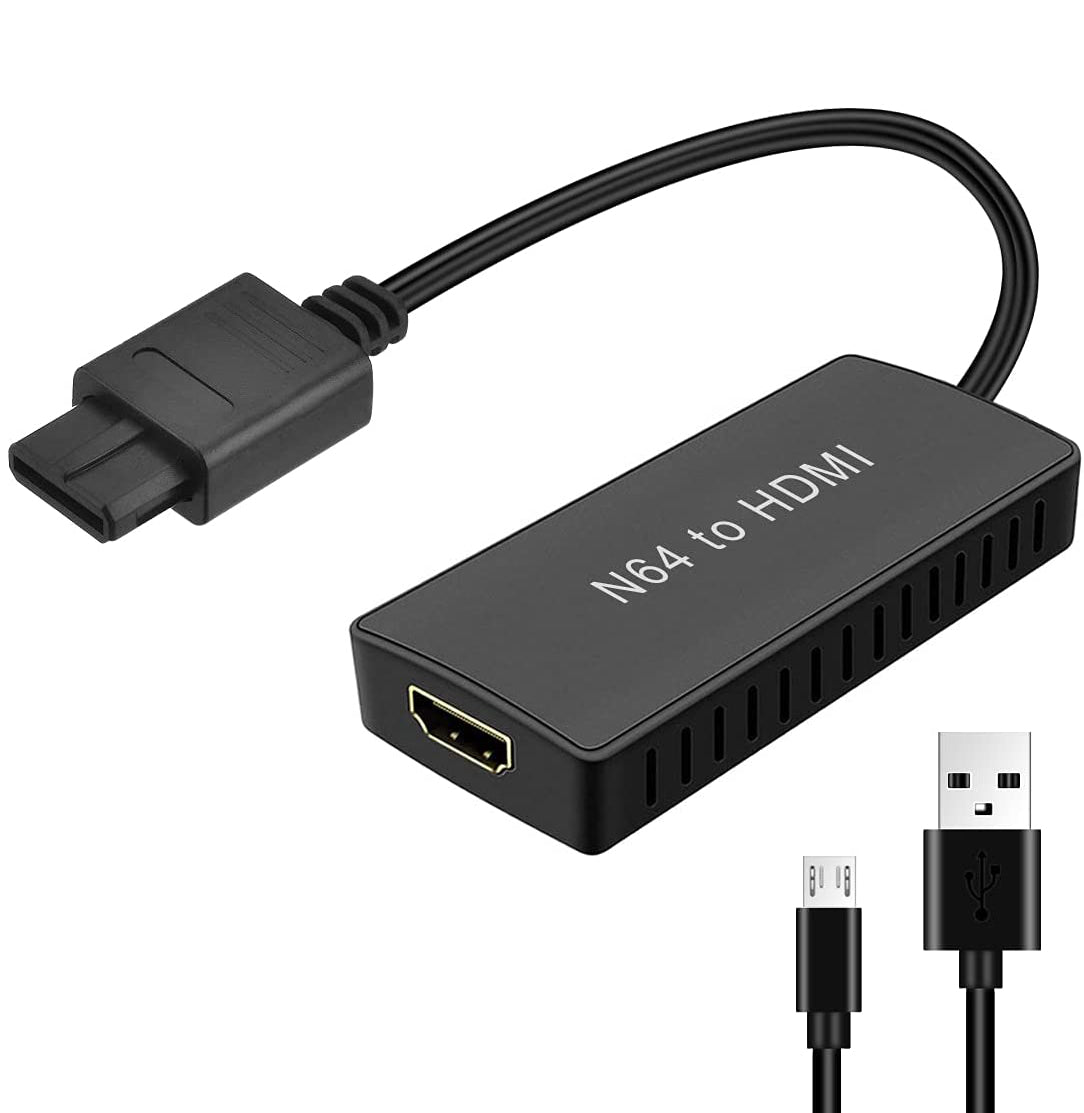 HDMI Video Audio Cable Cord Converter Adapter for Nintendo 64 N64 NGC SFC SNES GameCube
