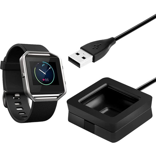 USB Power Charging Battery Charger Cradle Dock Cable For Fitbit Blaze Smart Watch