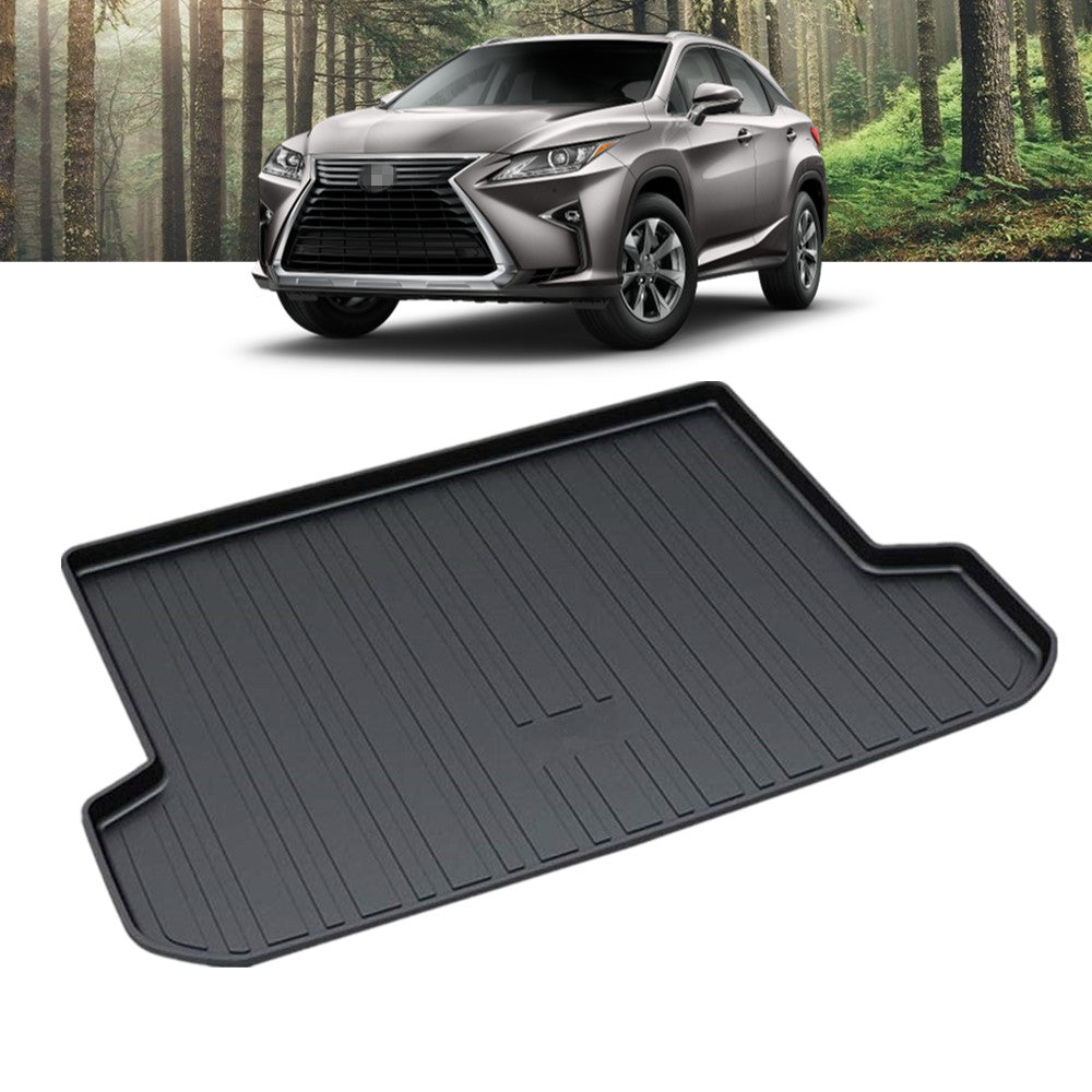 Waterproof Cargo Rubber Trunk Mat Boot Liner Luggage Tray Fits Lexus RX200t RX270 RX300 RX350 RX450h 2009-2022