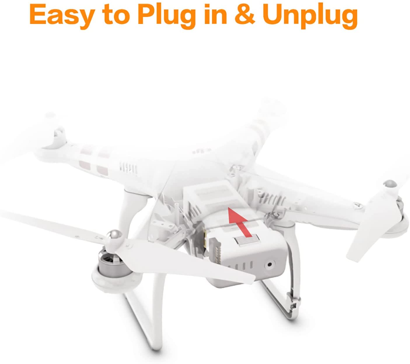 Replacement Battery for DJI Phantom 3 Standard/Professional/Advanced/4K Edition/SE Intelligent Flight, Part#  Dl-Uav-DJ3