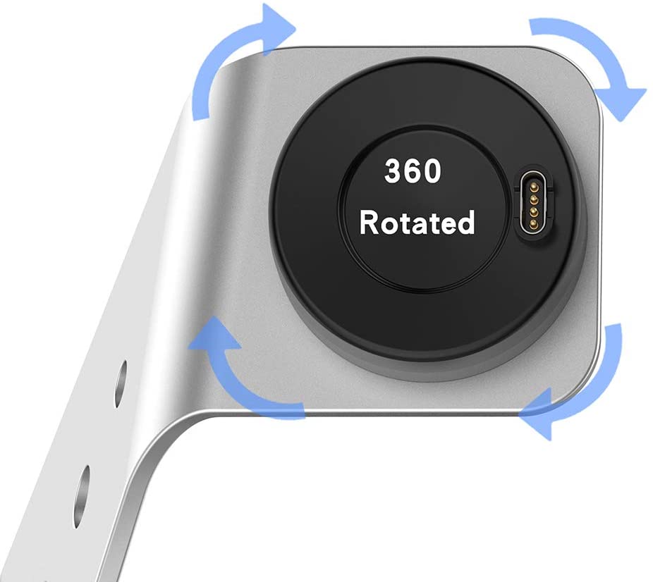 Charger Dock Stand For Garmin Vivoactive 3 4 4S/Fenix 5 5S 5X 6 6S 6X/Quatix 5/Forerunner 935/Approach S60 X10 X40/Vivosport/Vivomove 3 3S LUXE Style