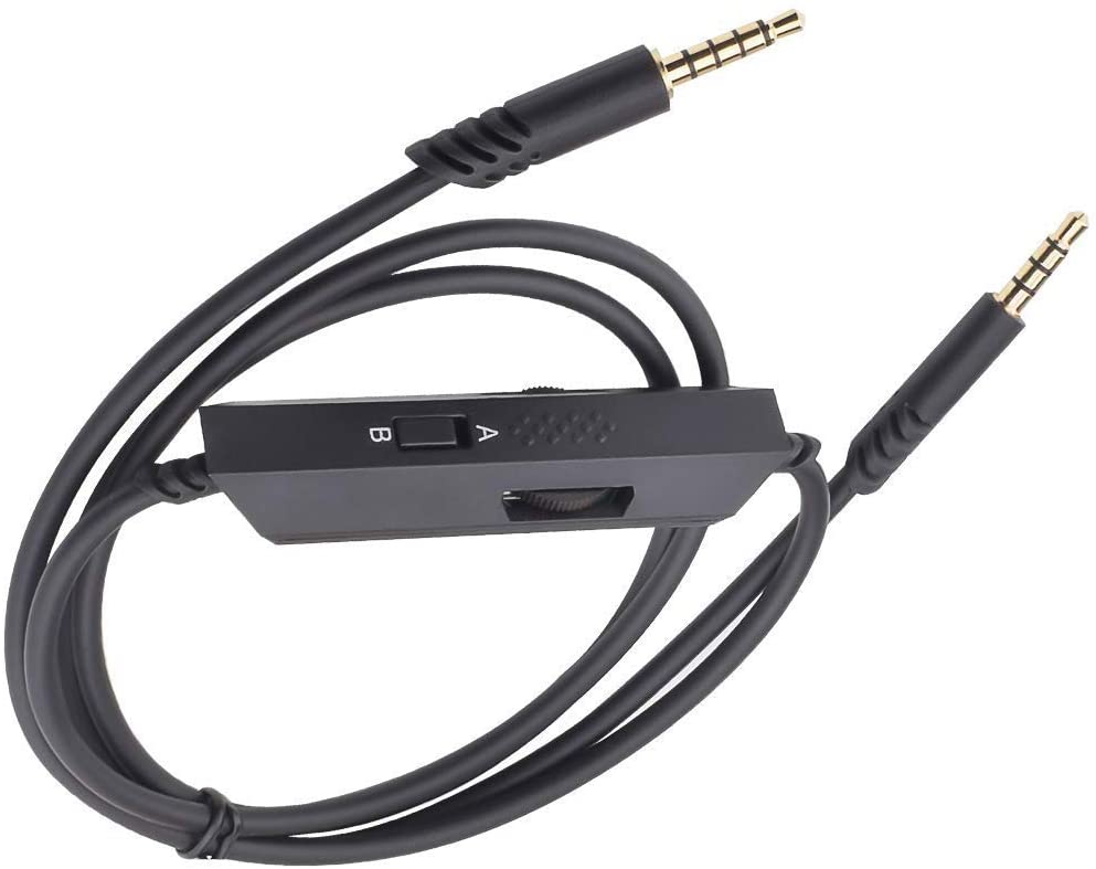 A10 A40 Headsets Cord Replace Inline Mute & Mic Volume Control Audio Cable For Astro A10 A30 A40 A50 G633 G933 Gaming Headphones