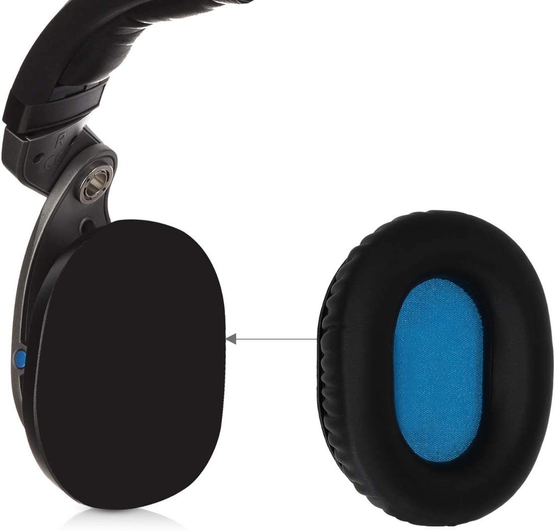 Replacement Ear Pads Cushions Black for Sennheiser HD8 DJ/HD6 Mix Over-Ear Headphone