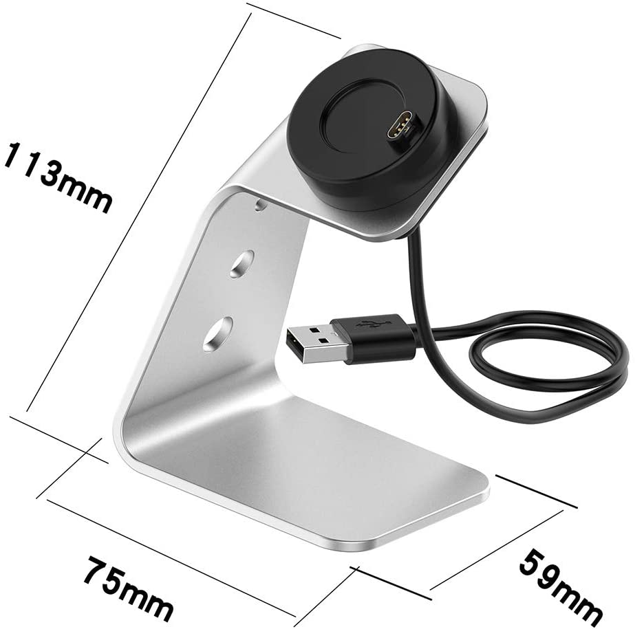 Charger Dock Stand For Garmin Vivoactive 3 4 4S/Fenix 5 5S 5X 6 6S 6X/Quatix 5/Forerunner 935/Approach S60 X10 X40/Vivosport/Vivomove 3 3S LUXE Style