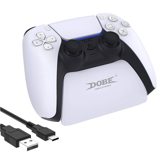 Display Stand Mount Holder Bracket with Type-C Charging Cable for Sony Playstation 5 PS5 DualSense Controller