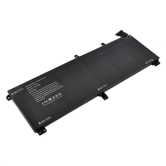 61Wh Dell XPS 15 9530 9535 Precision 3800 M3800 Laptop Replacement Battery, Only fit battery part # TOTRM T0TRM