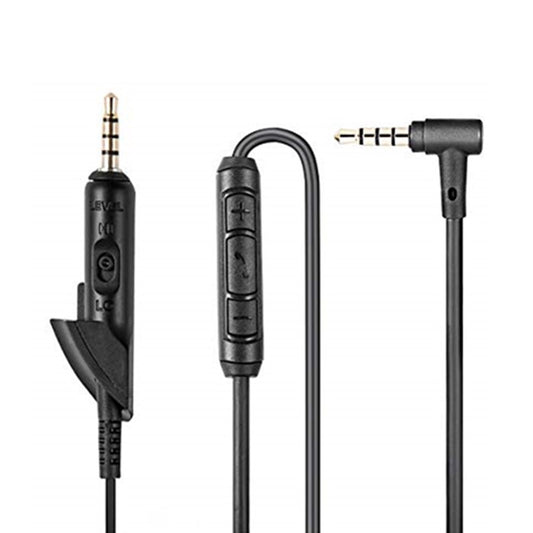 Audio Cable Remote Wire Cord with Mic Remote for BOSE QuietComfort 15 QC15 Headphones Android iPhone