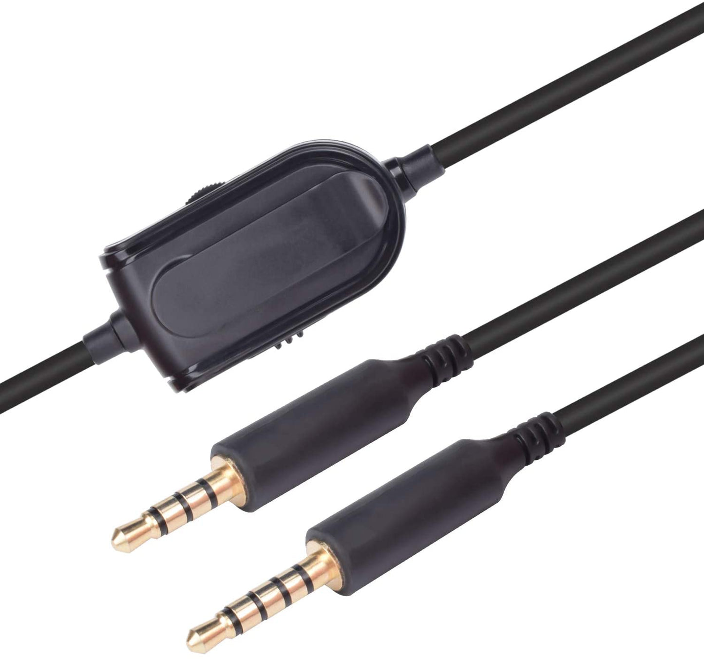 Replacement Cable Inline Mute Volume Control with Microphone for Astro A10/A40/A30/A50 Headsets Cord Lead