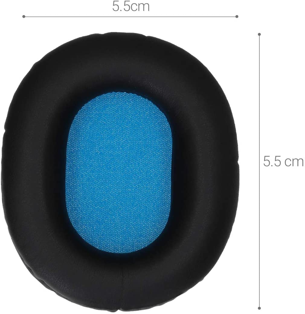 Replacement Ear Pads Cushions Black for Sennheiser HD8 DJ/HD6 Mix Over-Ear Headphone