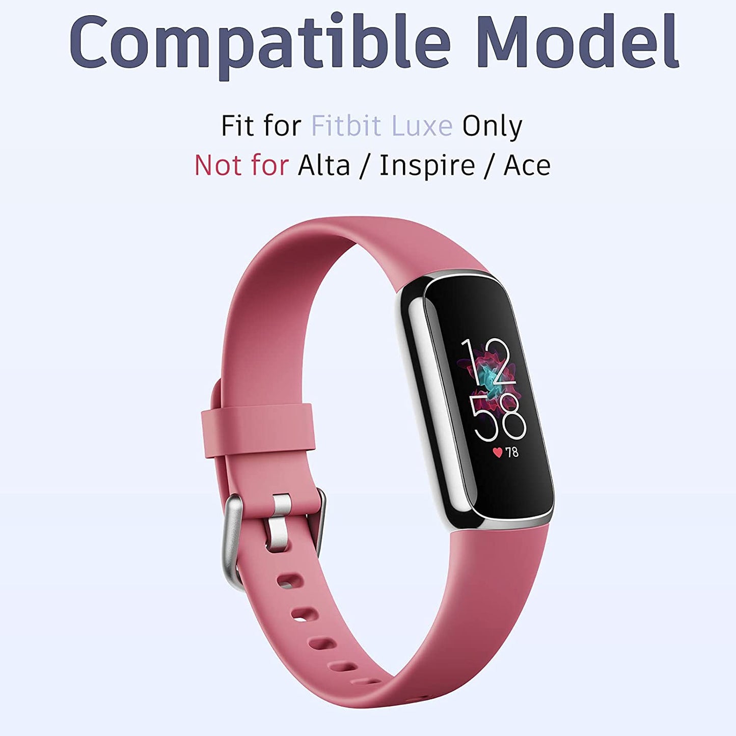 Replacement USB Charging Charger Cable Cord for Fitbit Luxe Fitness Tracker