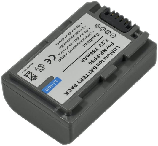 Replacement Battery for Sony NP-FP30 NP-FP50 NP-FP51 NP-FP70 NP-FP90 Camera Camcorder
