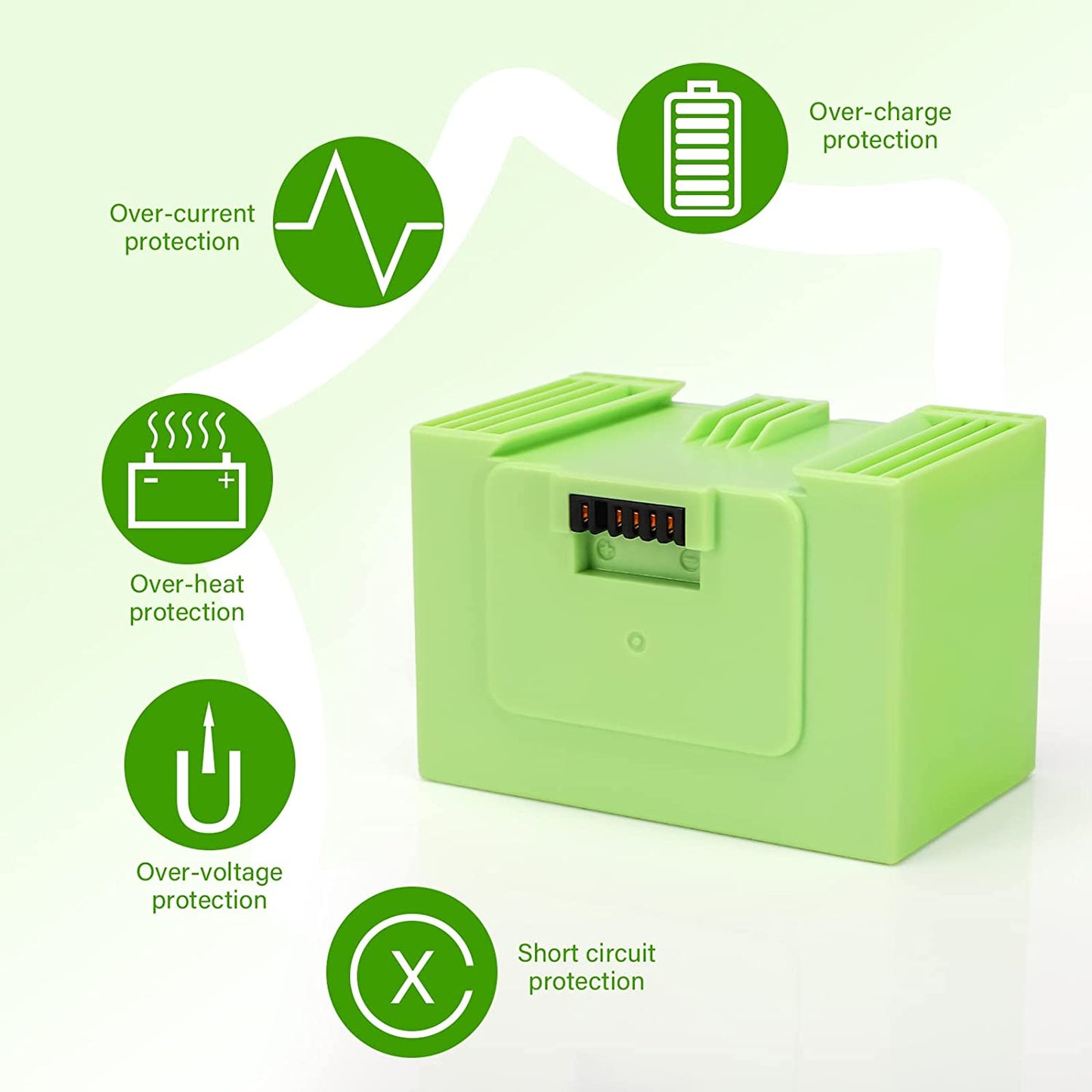 New Battery for iRobot Roomba i3 i4 i7 i7+ i8 i8+ e5 e6 7150 7550 5150 e5150 e5152 e5154 e5158 e6198 i7158 i7550 i7558  i8550 ABL-D1 4624864 ABL-D2