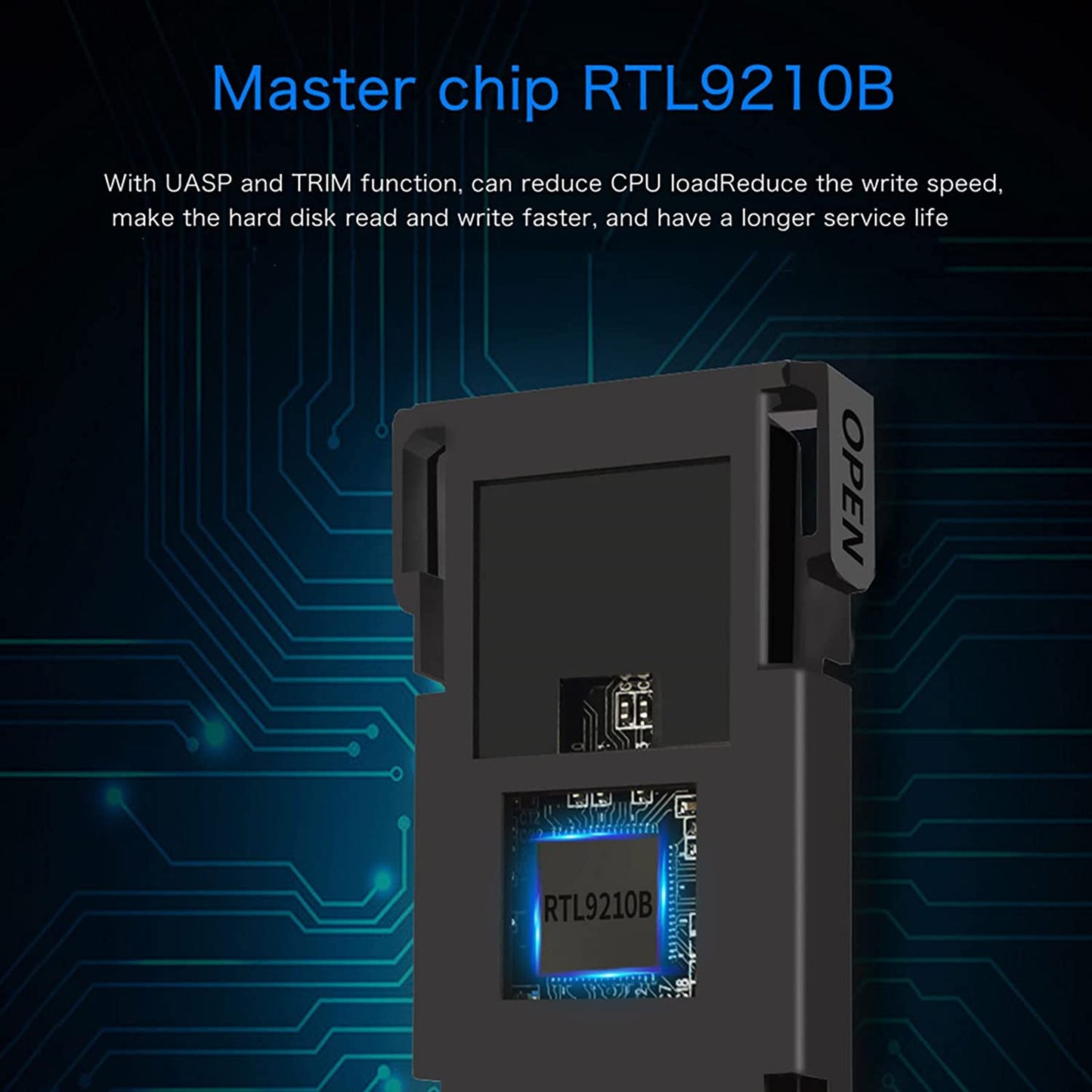 M.2 SSD Case NVME Enclosure to USB 3.0/USB 3.1 Type C Adapter for Dual Protocol NVME PCIE NGFF SATA M/B Key Disk Box Case