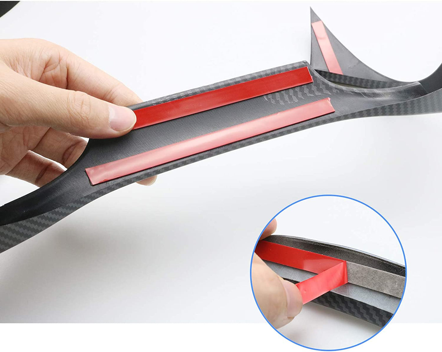 Carbon Fiber Style Car Dashboard Panel Trim Cover for Toyota Yaris/Yaris Cross 2020-Onwards