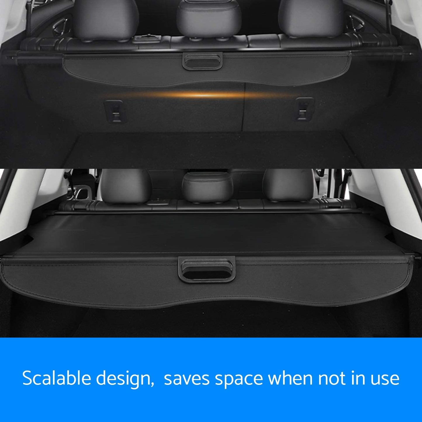 Retractable Car Trunk Shade Rear Cargo Security Shield Luggage Cover for Hyundai Tucson 2015 2016 2017 2018 2019 2020 2021