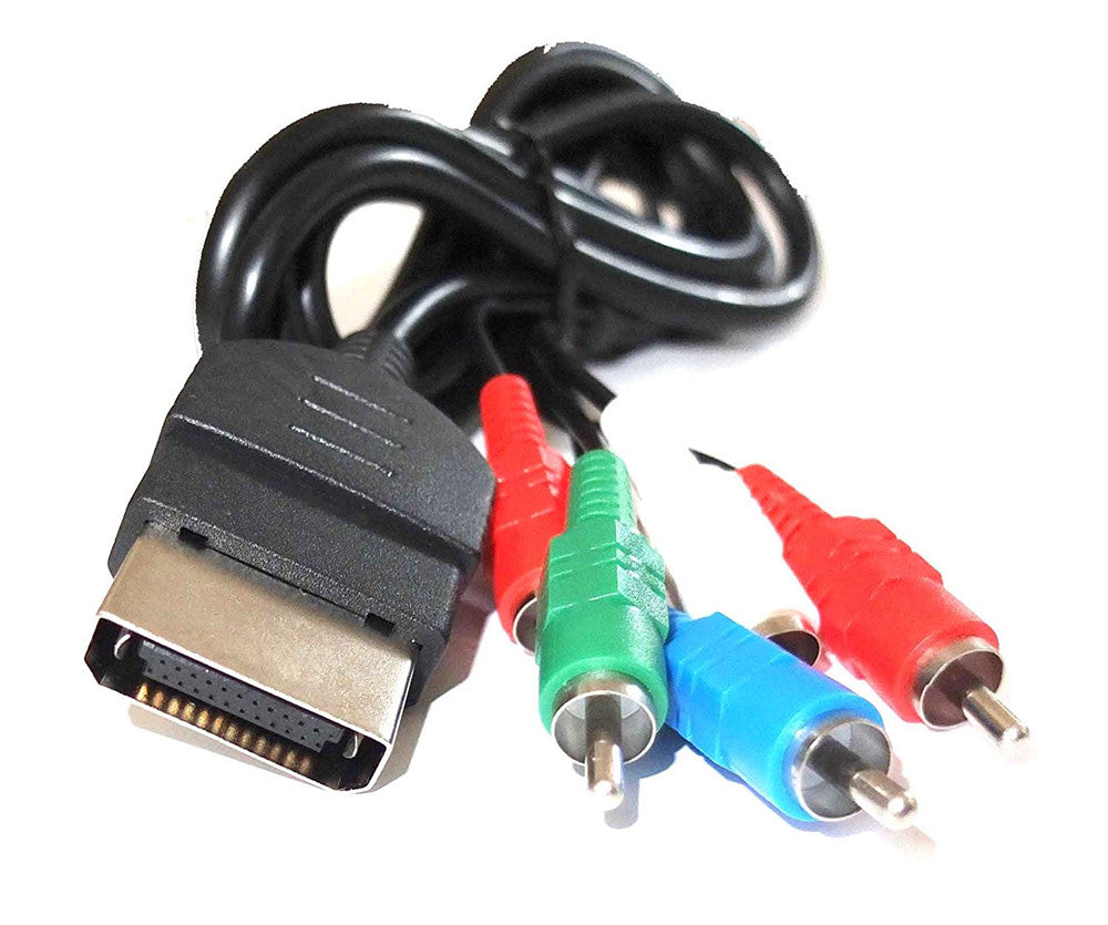 1080p Component HD TV RCA AV Video Cable HDTV for Original Xbox