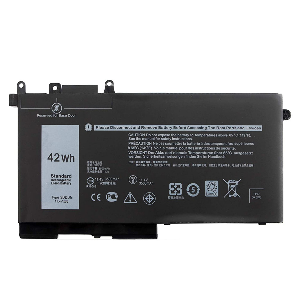 Replacement 42Wh Battery for Dell Latitude 5580 5480 5280 5290 5590 5490 5491 5495 5591, ONLY fit Part 3DDDG