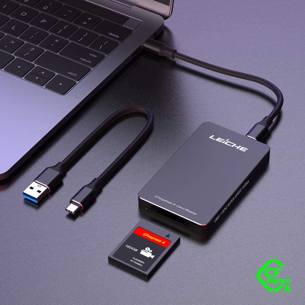 CFexpress Type A Memory Card Reader with OTG Compatible with Sony Alpha 7S III/ILCE-1/Alpha 1/ILCE-7SM3/ILME-FX3