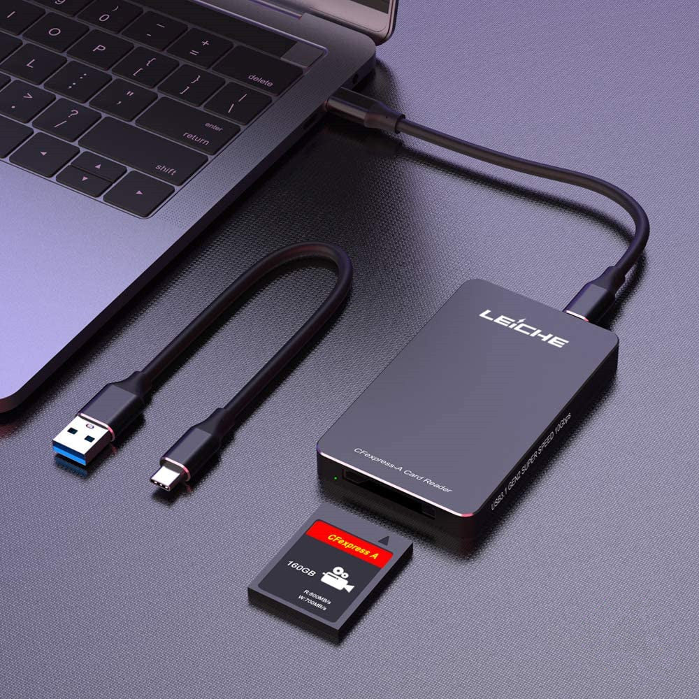 CFexpress Type A Memory Card Reader with OTG Compatible with Sony Alpha 7S III/ILCE-1/Alpha 1/ILCE-7SM3/ILME-FX3