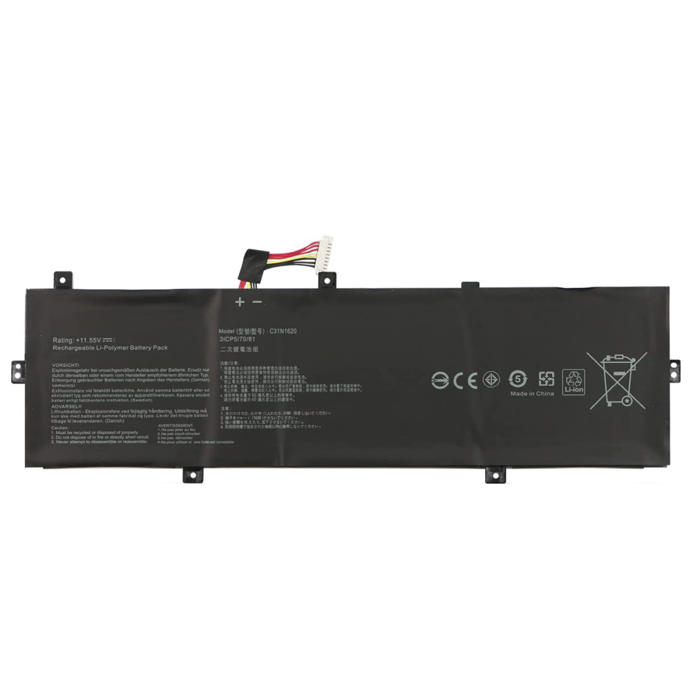 Replacement Battery for Asus Zenbook UX430U UX430UA UX430UN UX430UNR UX430UQ UX430UQ-GV015T U4100U U4100UQ PRO PU404 PU404UF C31N1620