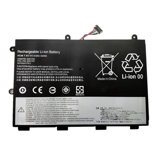 Replacement Battery for Lenovo ThinkPad Yoga 11e ASM 45N1748 45N1750 FRU 45N1749 45N1751