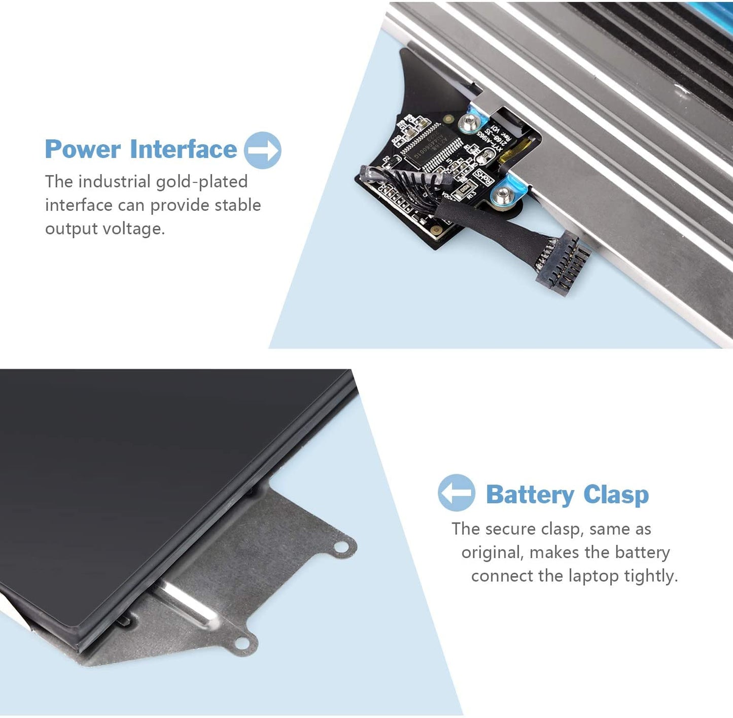 Replacement A1965 Battery for Apple MacBook Air 13-inch 2018-2019 Model A1932