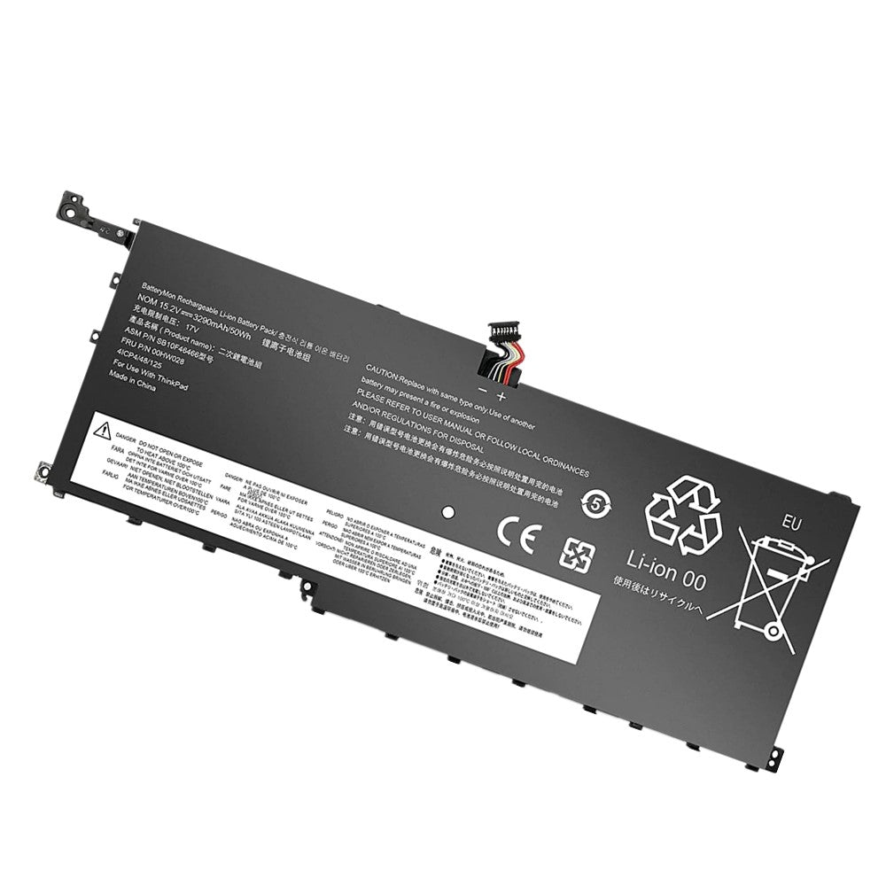 Replacement Battery for Lenovo ThinkPad X1 Carbon 4th Gen,ThinkPad X1 Yoga 1st Gen and 2nd Gen,Part ASM SB10F46466 ASM SB10F46467 FRU 00HW028