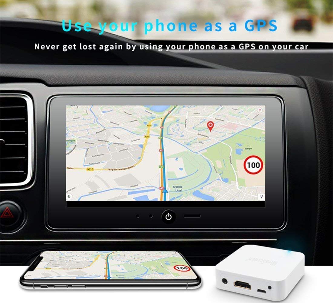 Car WiFi Display Mirror Link Adapter MiraScreen DLNA Airplay RCA For Android iOS iPhone iPad