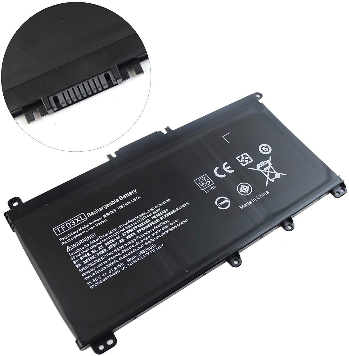 Replacement Battery for HP Pavilion 15-CD 14-BF Series,920046-541,920070-855,920070-856,HSTNN-IB7Y,HSTNN-LB7J,HSTNN-LB7X,HSTNN-UB7J,TF03XL,TF04XL