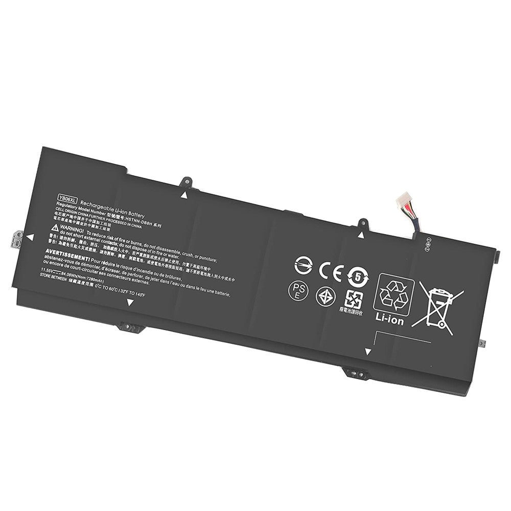 Replacement Battery for HP YB06XL Spectre X360 15-ch0xx 928372-856 928427-271 928427-272 HSTNN-DB8H Laptop