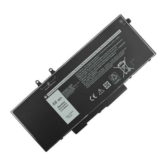 Replacement 3HWPP Battery for Dell Latitude 5400 5401 5410 5411 5501 5510 5511 Precision 3541 3550 3551 Inspiron 7706 7500 7506 2-in-1 Black Edition