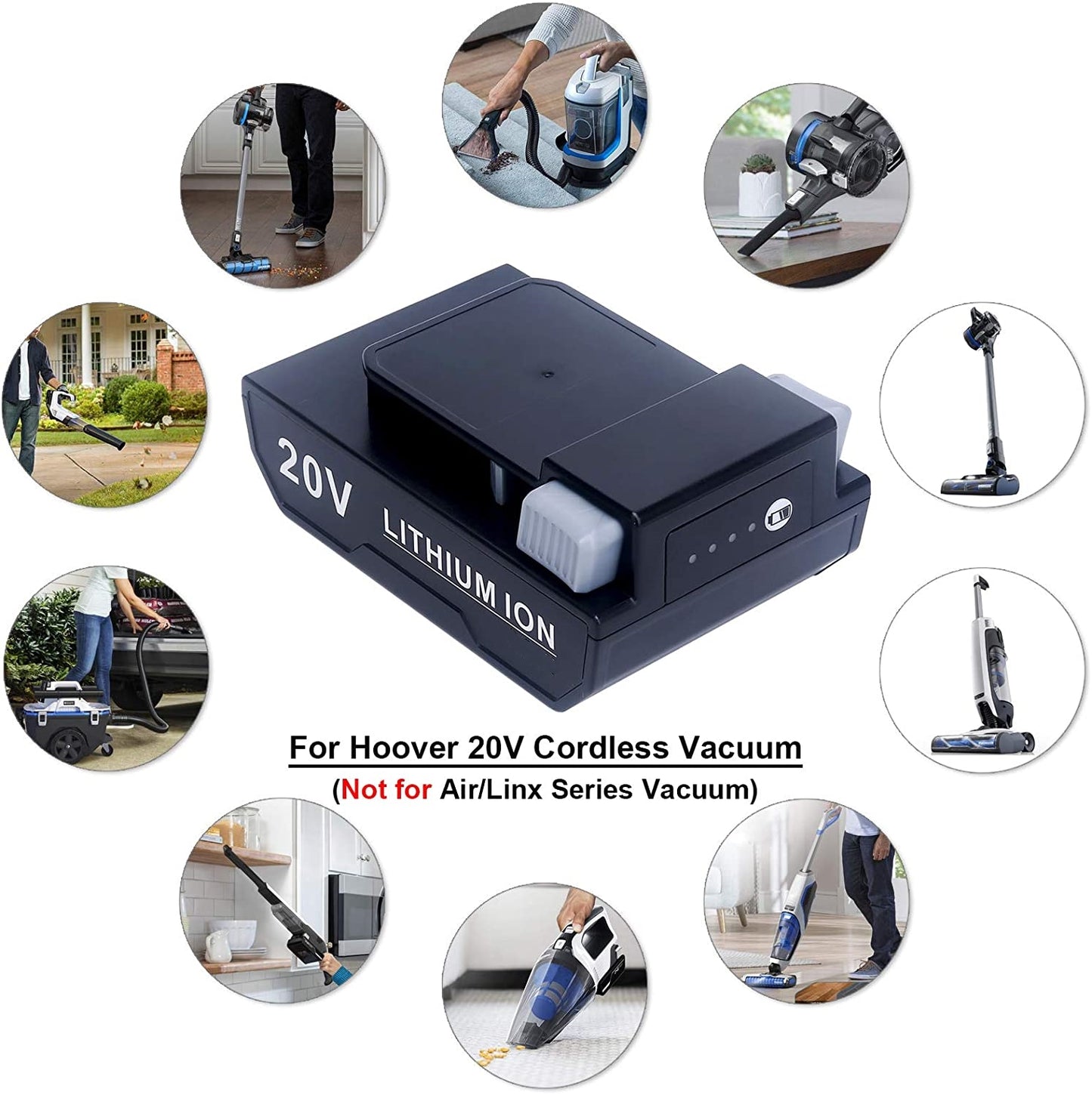 Replacement Battery for Hoover ONEPWR BH15030