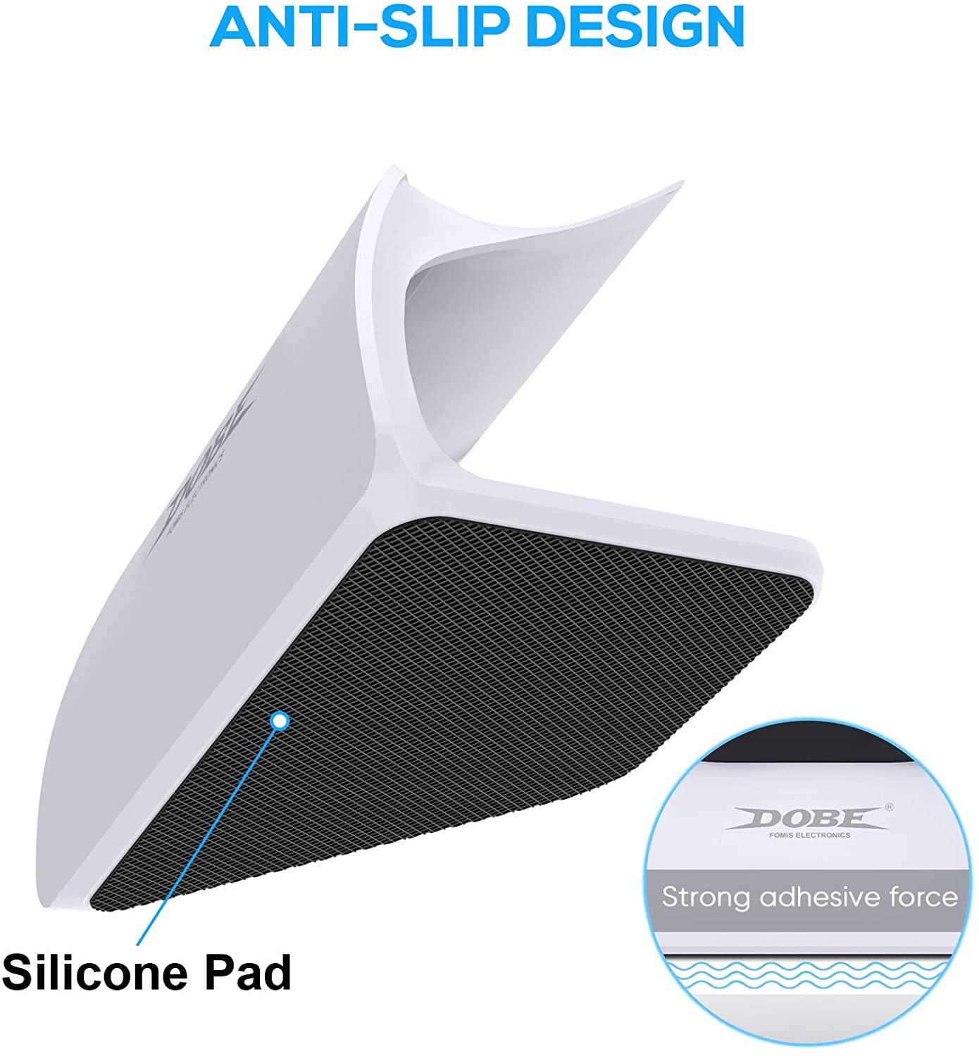 Display Stand Mount Holder Bracket with Type-C Charging Cable for Sony Playstation 5 PS5 DualSense Controller