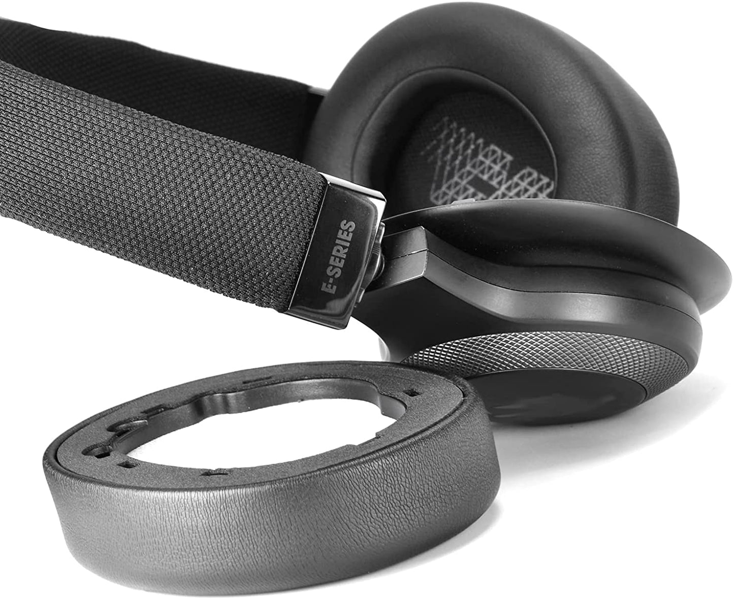 Black Replacement Cushion Ear Pads for JBL Live 650 660 650BTNC 660NC E65 E65BTNC Wireless Over-Ear Headphones