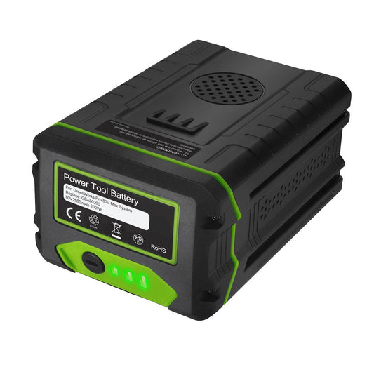 80V 2.5Ah Replacement Battery for Greenworks Pro GBA80200 2516007AU 2601302 GHT80320 GBA80400 GBA80250 GBA80500 Cordless Power Tools
