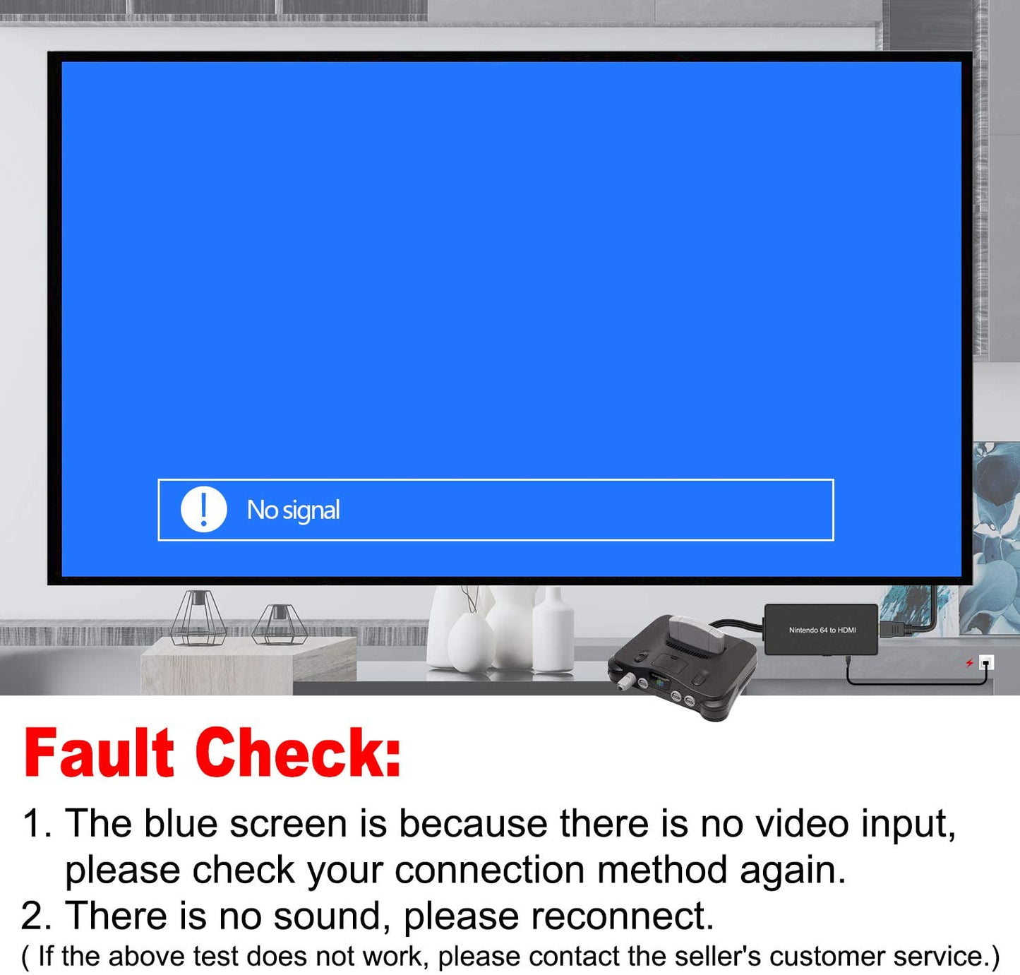 HDMI Video Audio Cable Cord Converter Adapter for Nintendo 64 N64 NGC SFC SNES GameCube