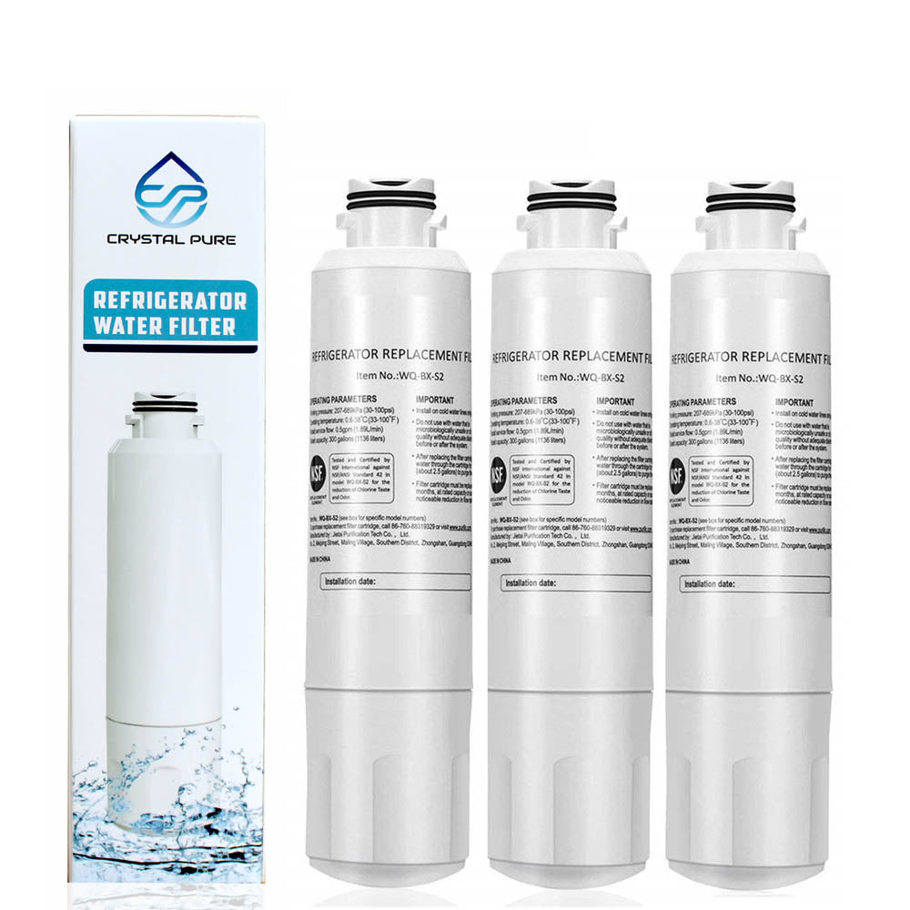 3 Packs Samsung Fridge Replacement Water Filter DA29-00020B DA29-00020A DA-97-08006A AQP-FF27A SRF717CDBLS SRF719DLS SRF924DLS SRF801GDLS SRF731GDLS