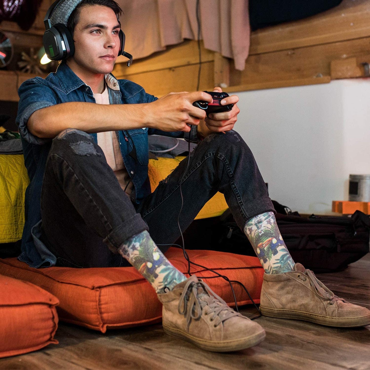 Replacement Cable Inline Mute Volume Control with Microphone for Astro A10/A40/A30/A50 Headsets Cord Lead