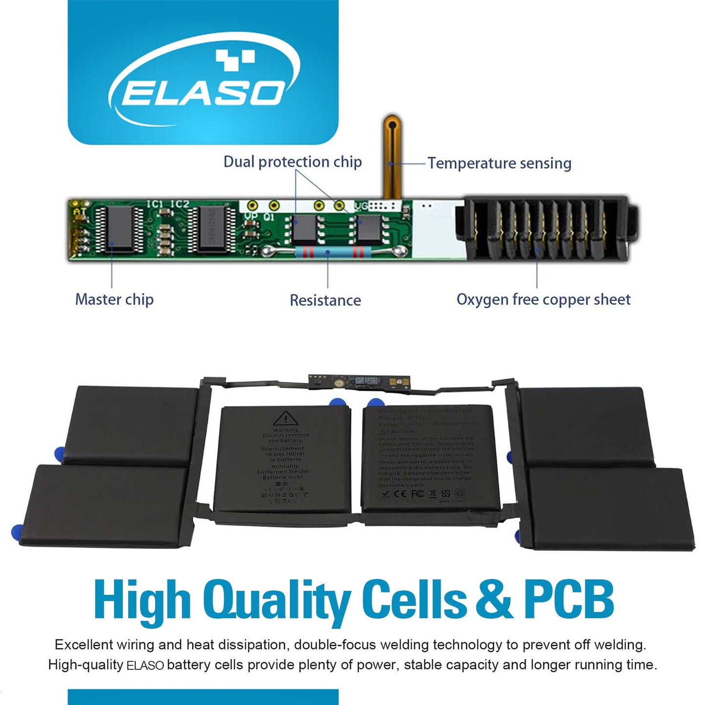 Replacement A2113 Battery for Apple MacBook Pro 16-Inch A2141 2019-2020, Part A2113 ����